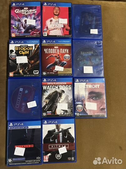 Диски на ps4