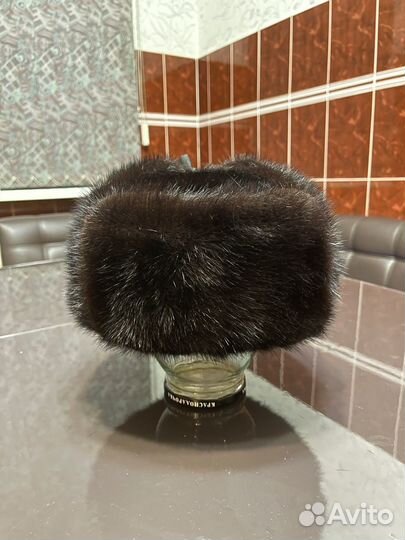 Шапка ушанка норка 55-57