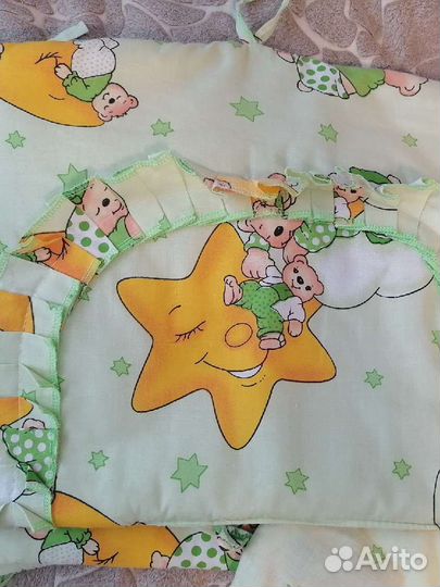 Бортики в детскую кроватку