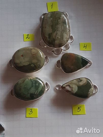 Коннекторы с натуральными камнями