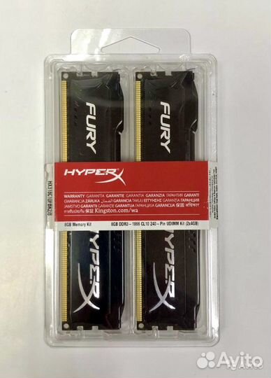 Kingston HyperX 8GB DDR3 1866MHz