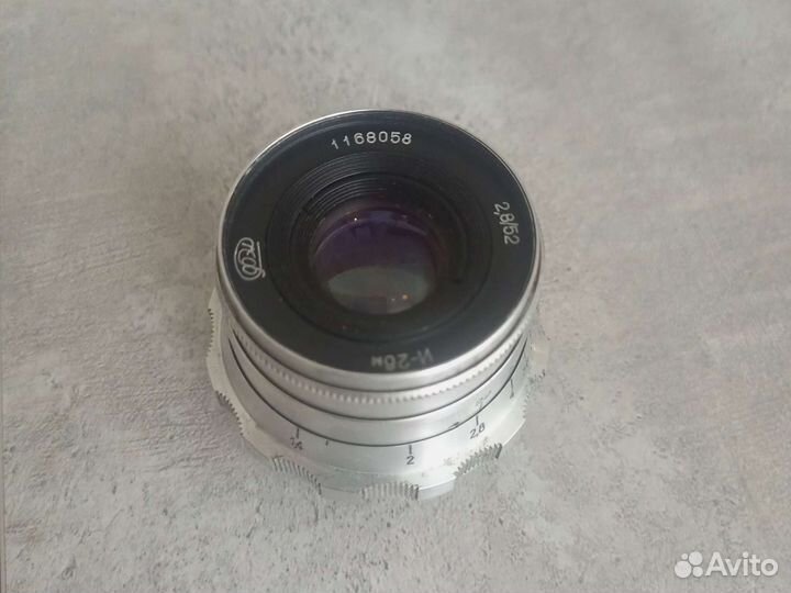 Объектив индустар 2,8/52 И-26м