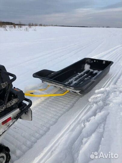 Сани волокуши для снегохода 2100 мотобуксировщика