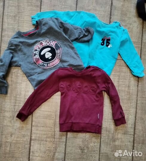 Вещи пакетом на мальчика 2-5 лет