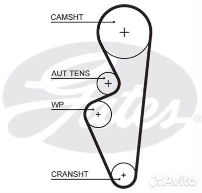 Ремень грм 113x17 5670XS (8597-15670)