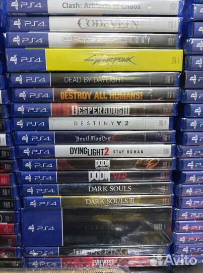 Игры ps4 новые/б.у./обмен ч1