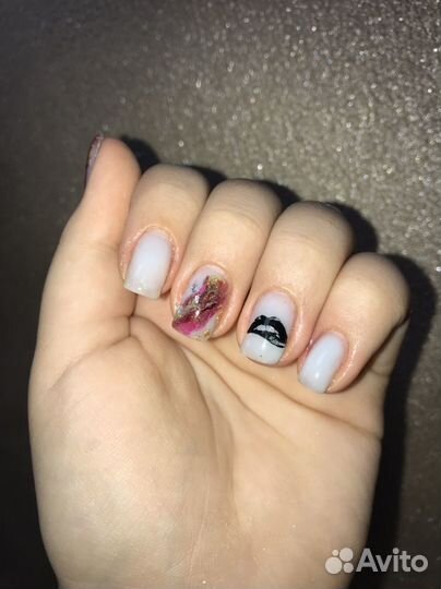 Маникюр педикюр гель лак наращивание