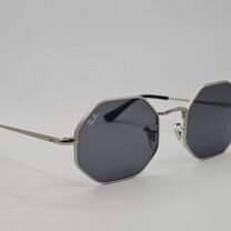 Очки Ray Ban Octagon 1972 Black Silver Basic