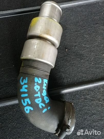 Патрубок турбины Ford Kuga 2009 2.0 дизель