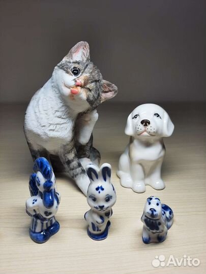 Фигурки гжель