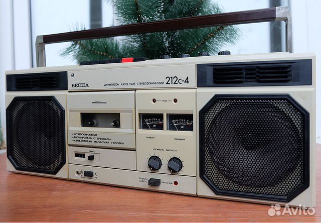 Кассетный магнитофон Весна 212с-4 купить в Москве | Электроника | Авито