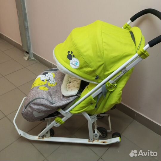 Санки-коляска ника кидс