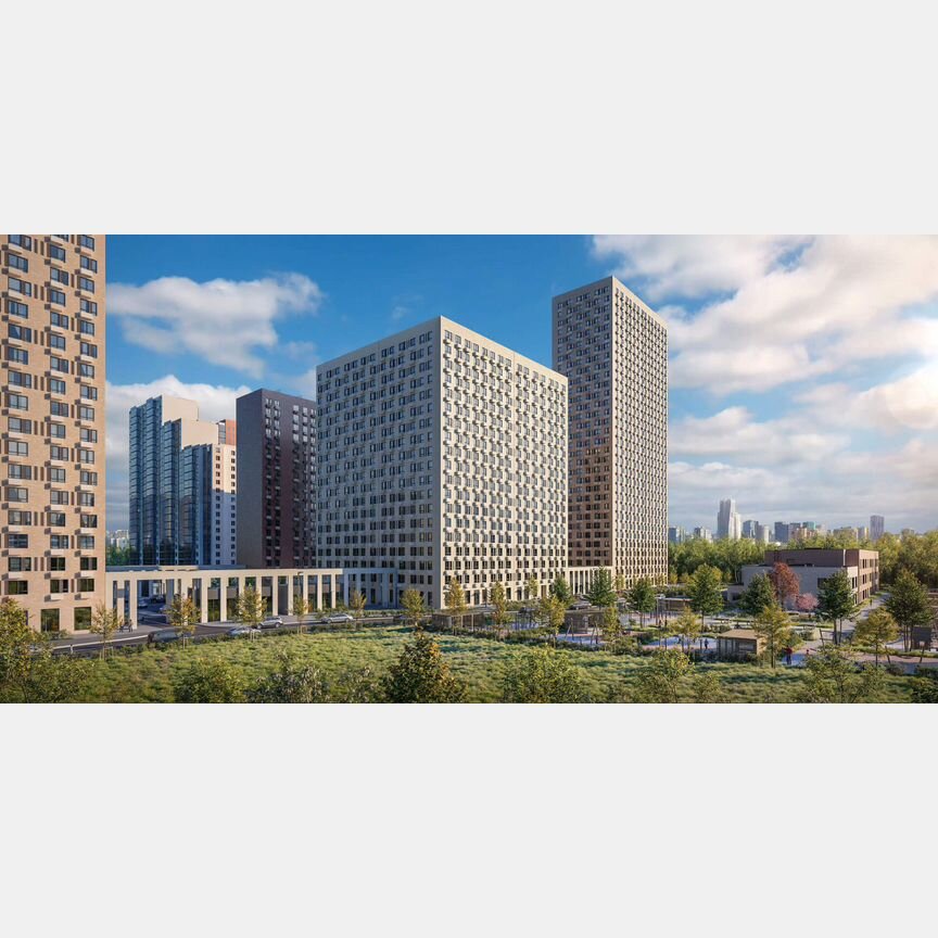 2-к. квартира, 59,1 м², 2/24 эт.