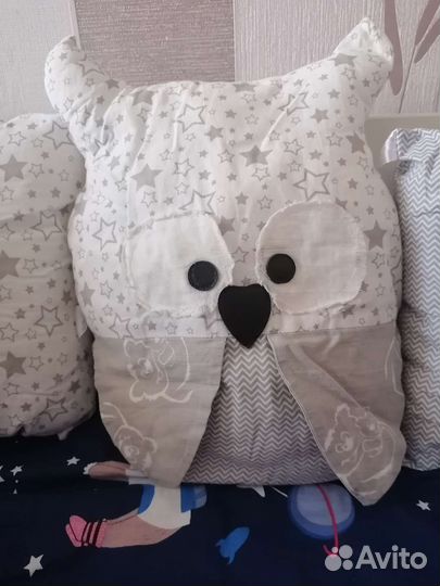 Подушки в детскую кроватку