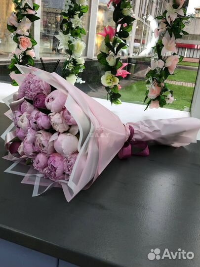 Свежие пионы от производителя доставка 24 7