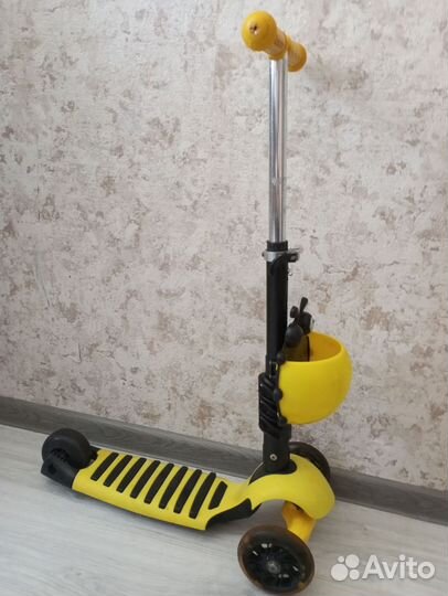 Самокат детский трехколесный