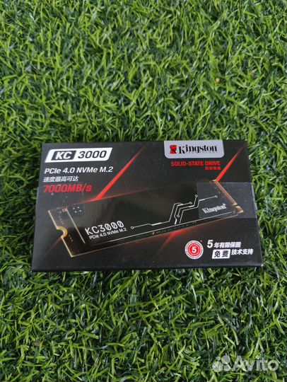 Новый SSD накопитель Kingston KC3000 1Tb