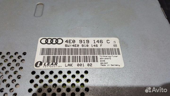 TV-тюнер Audi S8 D3 BSM 2006