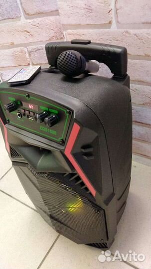 Колонка портативная с микрофоном