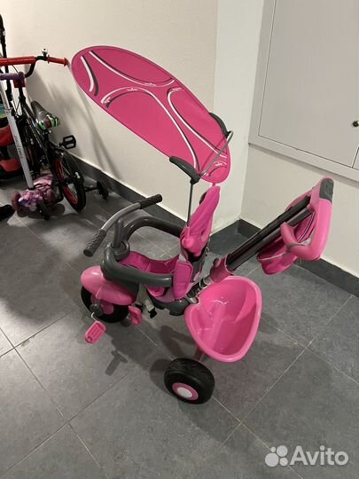 Детский велосипед с ручкой бу