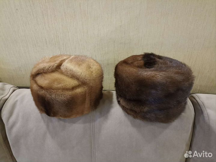 Шапка норковая мужская и женская