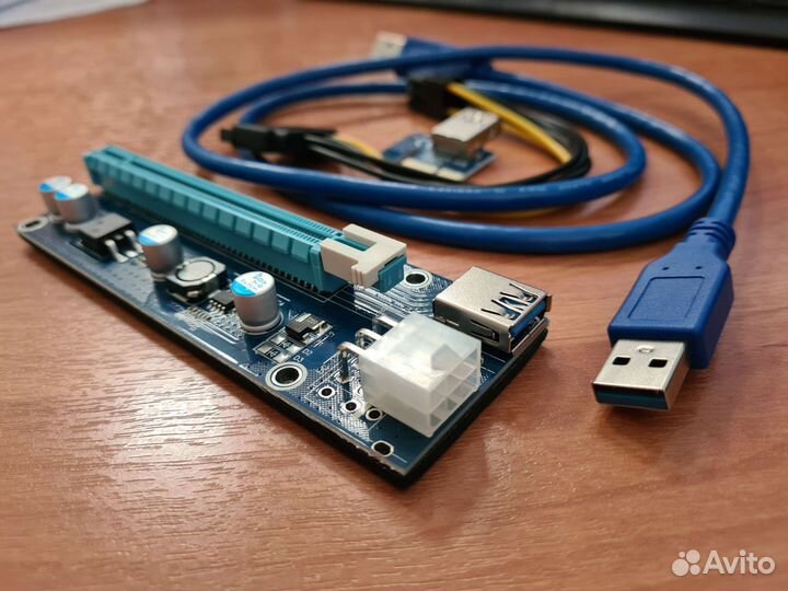 Райзер PCI-E chipal VER 006C