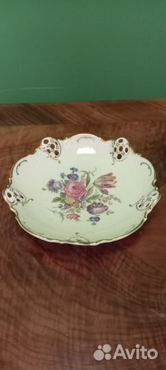 Антикварная сухарница. Розенталь