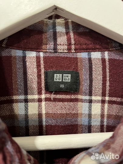 Рубашка фланелевая uniqlo