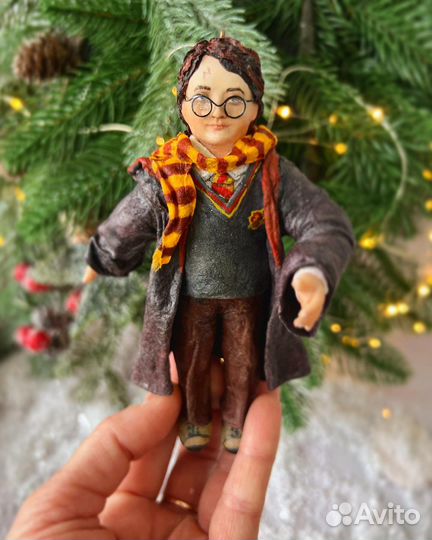 Гарри Поттер ватные ёлочные игрушки