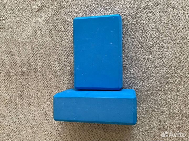 Гладкий ролл для массажа/ кубики для йоги