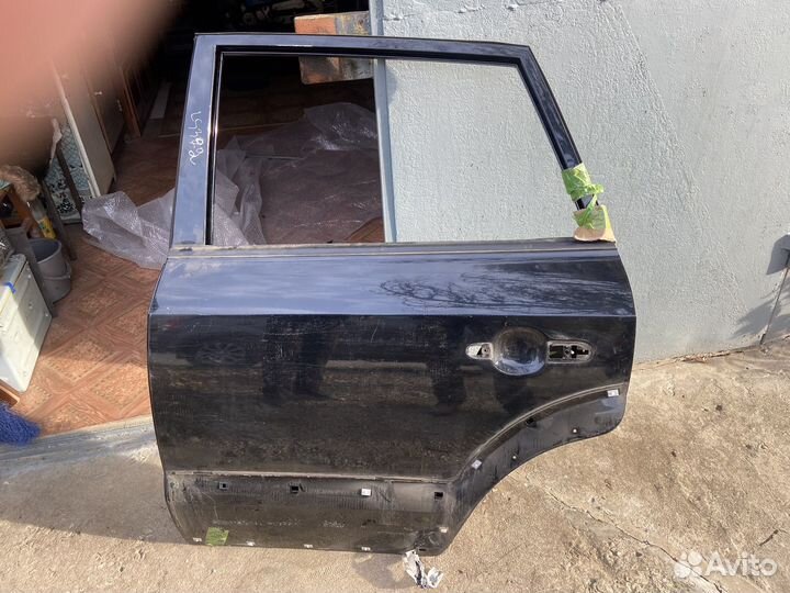 Дверь хёнде тусан 1 поколение задняя левая