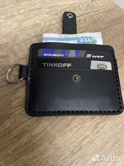Картхолдер кошелек итальянская кожа