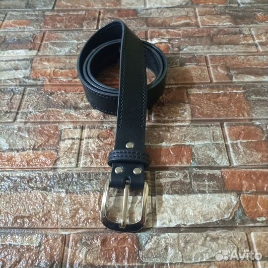 Мужской кожаный ремень