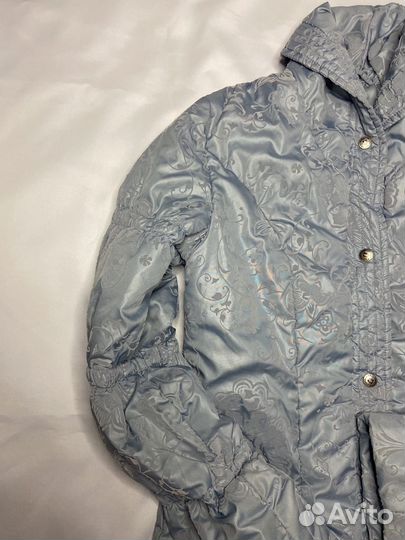 Куртка демисезонная для девочки 158 164 голубая