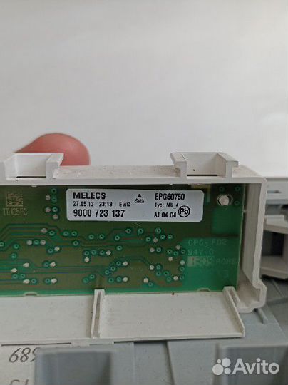 Панель управления посудомоечной машины Bosch