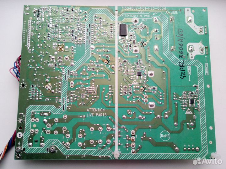 Бп 715G4802-P01-H20-003H Philips 42PFL3606H/60