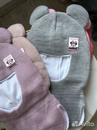 Шапка шлем 1-2, 3-7 лет