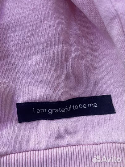 Розовое худи