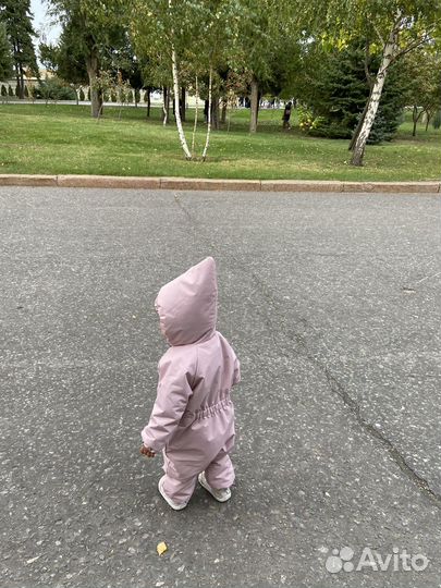 Детский комбинезон осенний для девочки 80 размер