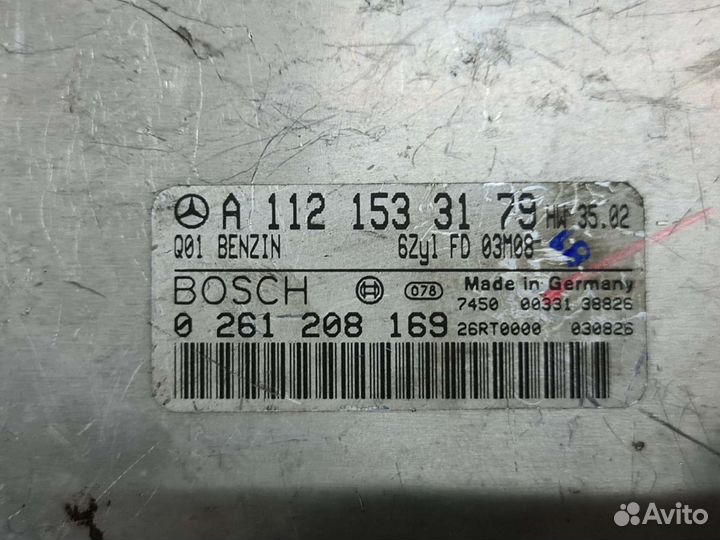 Моторник M112 Mercedes W211