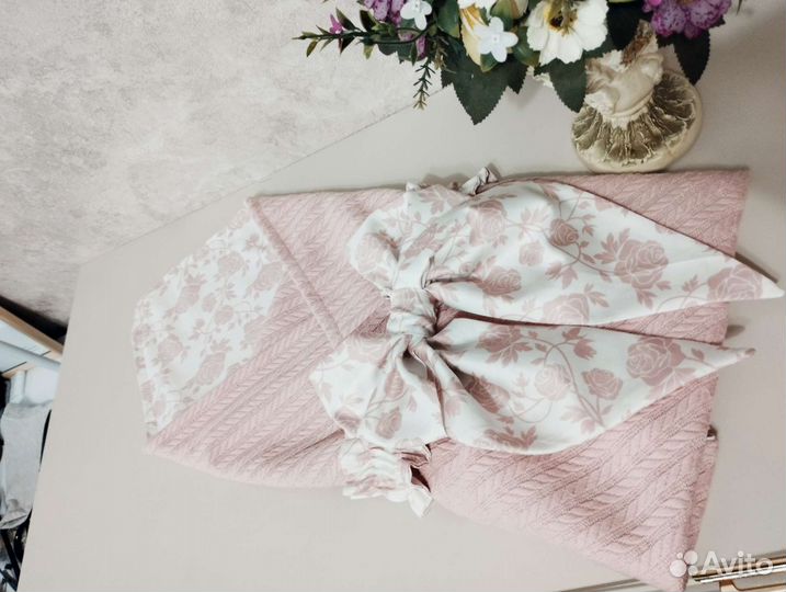 Конверт на выписку летний для девочки