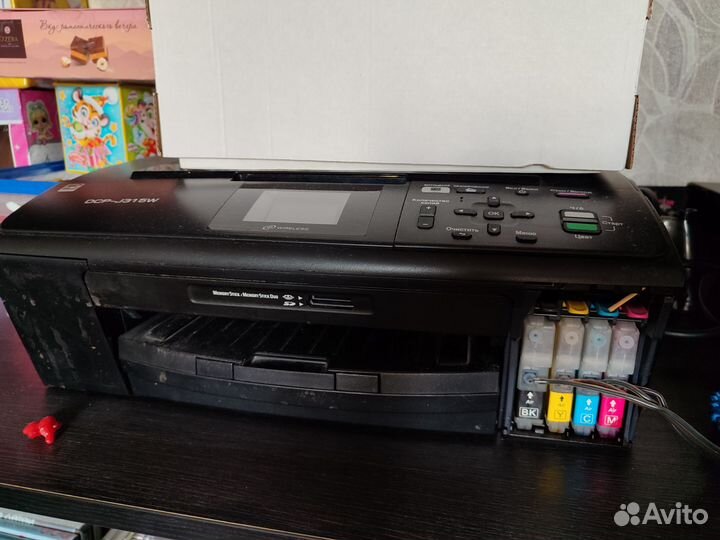 Цветной лазерный принтер brother