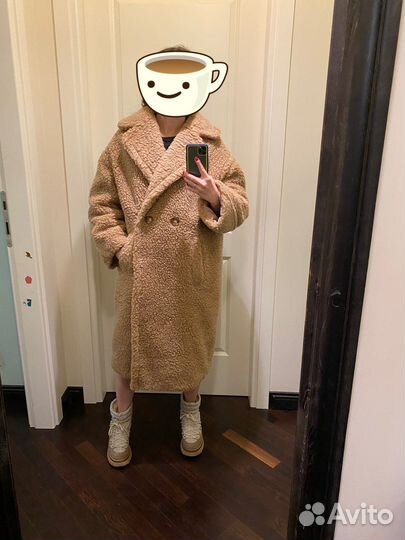 Шуба тедди натуральная шерсть