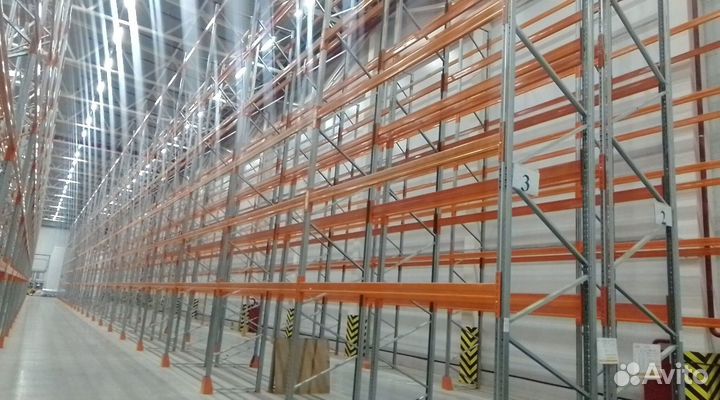 Стеллажи паллетные Фронтальные стеллажи