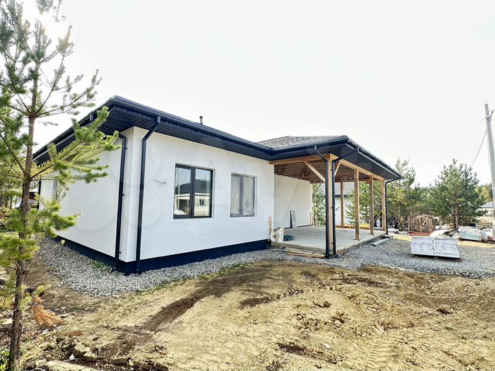 Коттедж 116 м² на участке 6,6 сот.