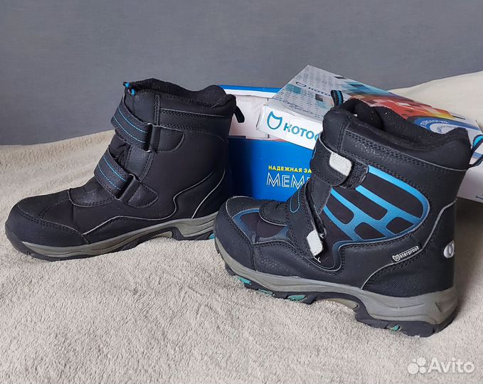 Ботинки зимние 35р. котофей