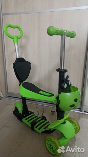 Самокат детский трехколесный