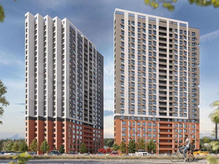 1-к. квартира, 39,6 м², 4/24 эт.