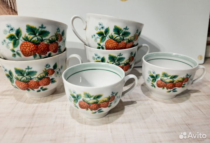 Чайные чашки Дулево СССР
