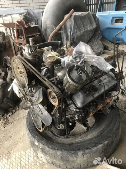 Двигатель на газ 66